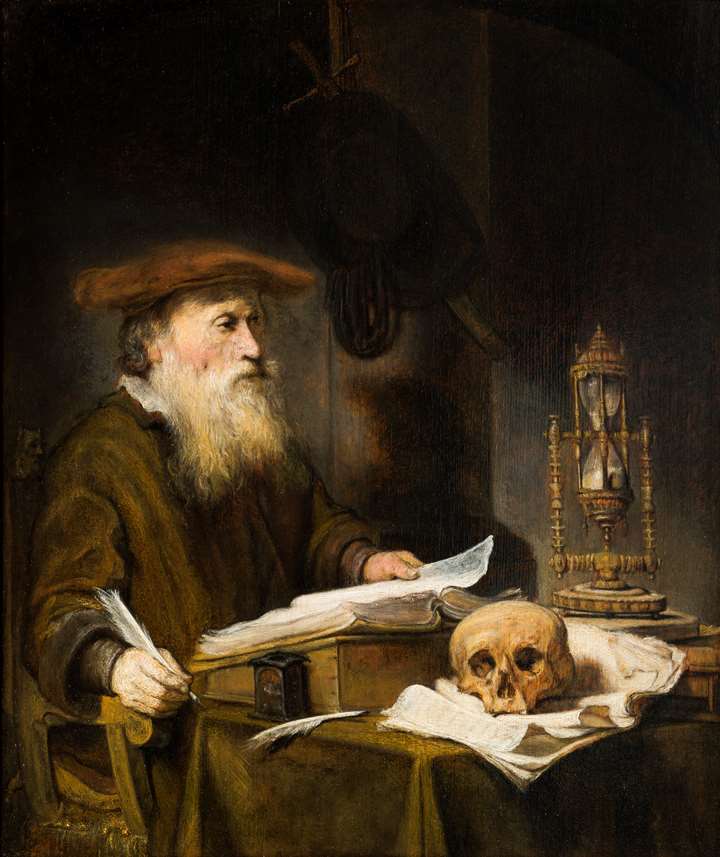 Scholar in his Studio.